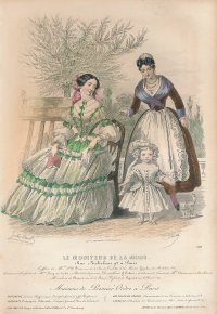 [Móda] Le Moniteur de La Mode III.; litografia