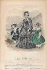[Móda] Le Moniteur de La Mode VI.; litografia
