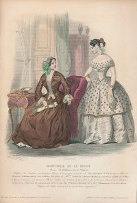 [Móda] Le Moniteur de La Mode XI.; litografia