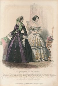 [Móda] Le Moniteur de La Mode XIII.; litografia