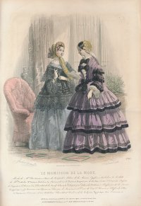 [Móda] Le Moniteur de La Mode XIV.; litografia