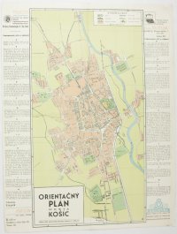 [Košice] Orientačný plán mesta Košíc