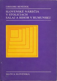 Slovenské nárečia v stoliciach Salaj a Bihor v Rumunsku