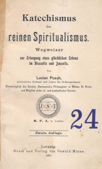Katechismus des reinen Spiritualismus.