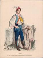 [Slovák z oblasti Bratislavy]  Slovake aus dem Comitat (Ungarn) in Sonntagstracht