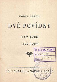 Dvě povídky